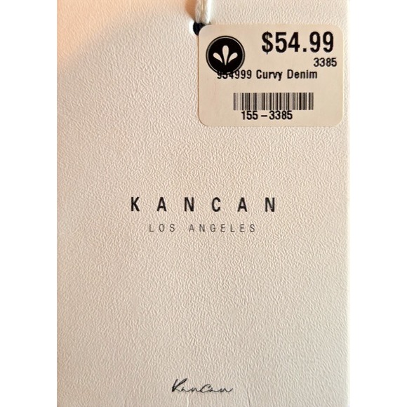 NWT Kancan Los Angeles‎ Mid Rise Ankle Skinny Curvy Denim Jeans Women's Size 2XL - Picture 4 of 5